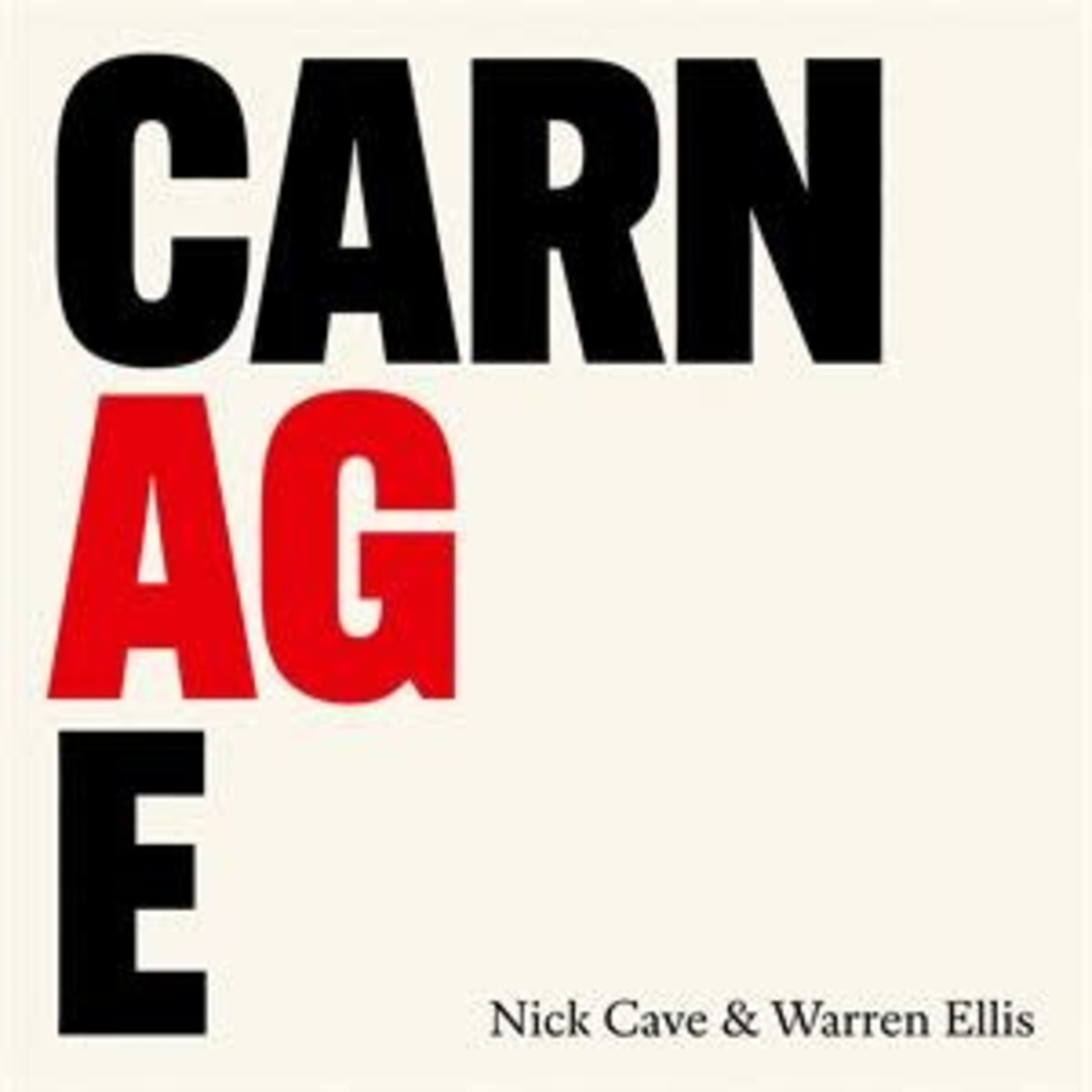 CAVE_NICK & WARREN ELLIS - Carnage (VINYL)