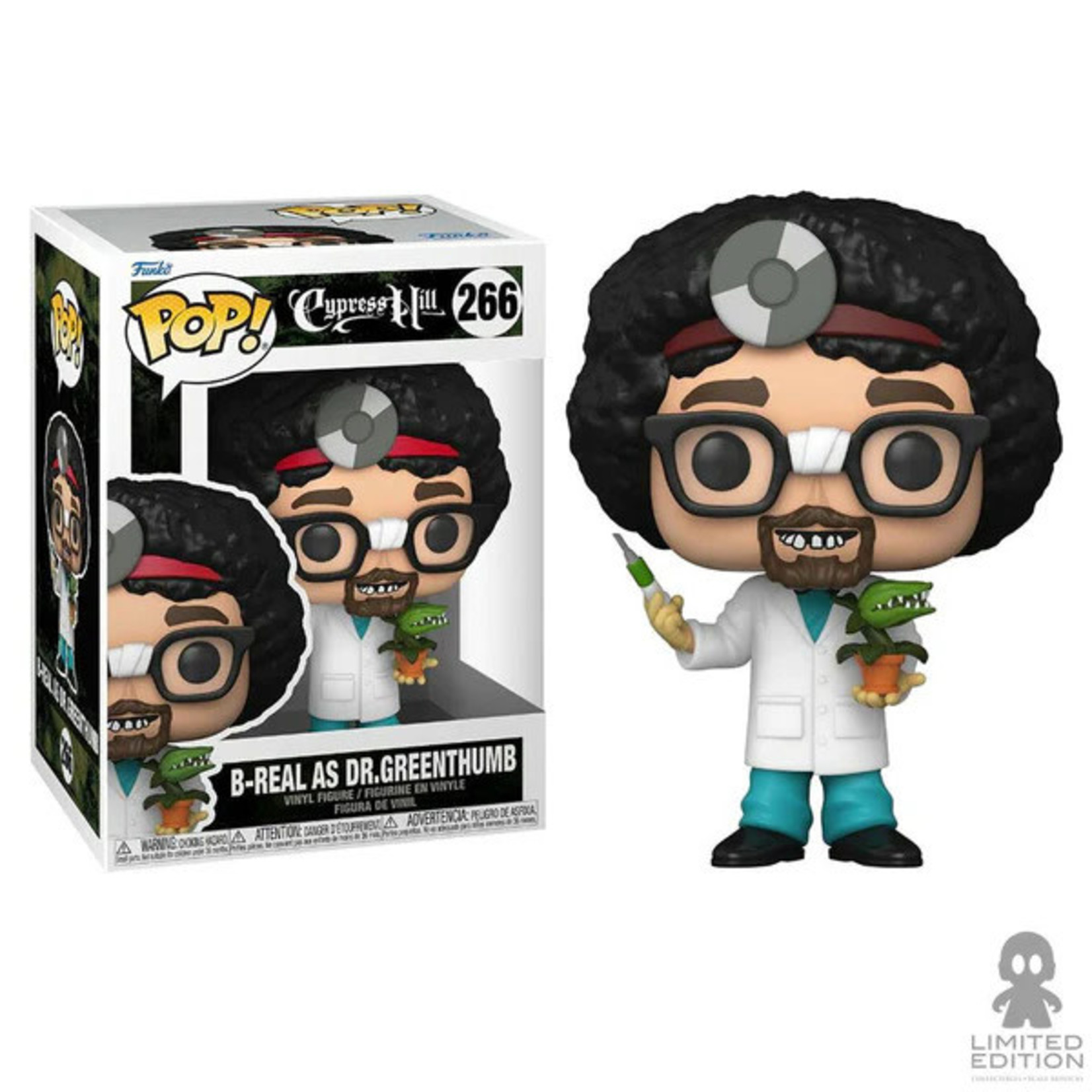 Cypress Hill POP! Rocks Vinyl Figure B Real (Dr. Greenthumb) 9 cm nr. 266