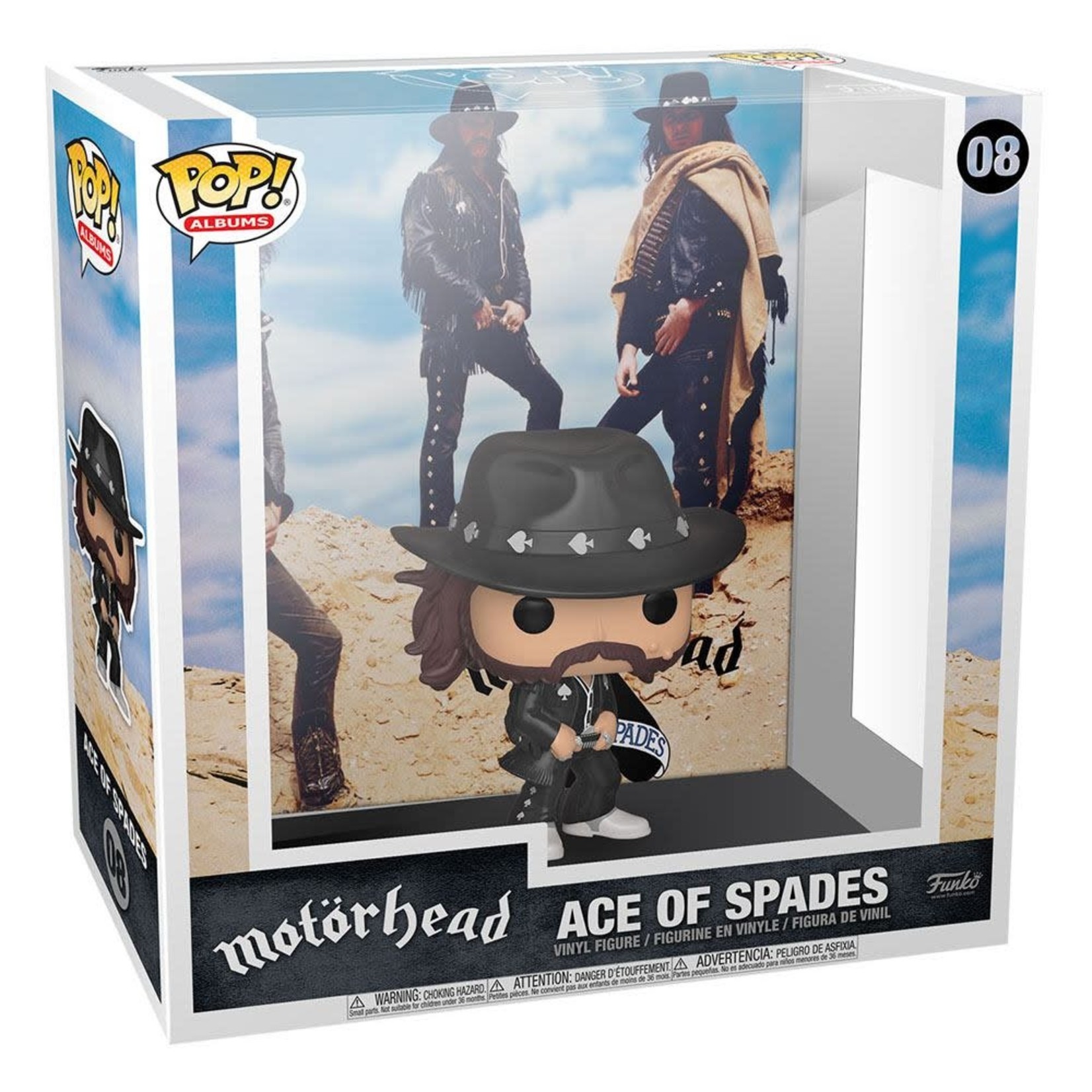 Motorhead POP! Albums Vinyl Figure Ace of Spades 9 cm nr. 08