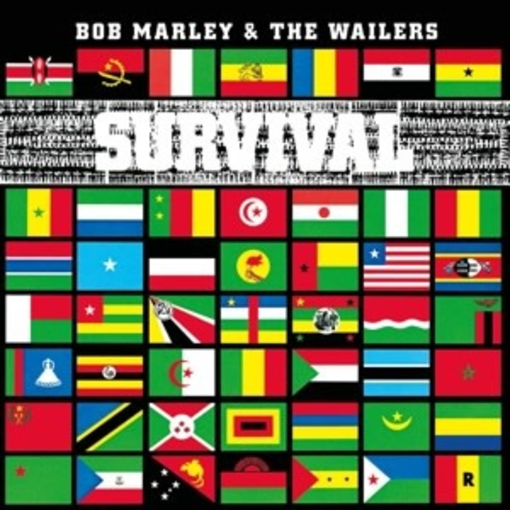 BOB MARLEY & THE WAILERS - SURVIVAL -REISSUE/LTD- LIMITED EDITION JAMAICAN TUFF GONG PRESSING  1LP