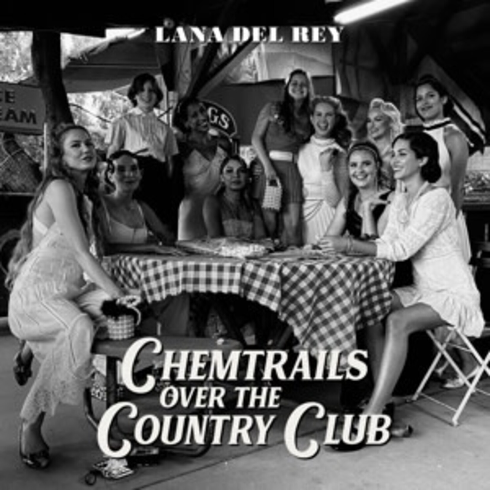LANA DEL REY - CHEMTRAILS OVER THE..  1LP