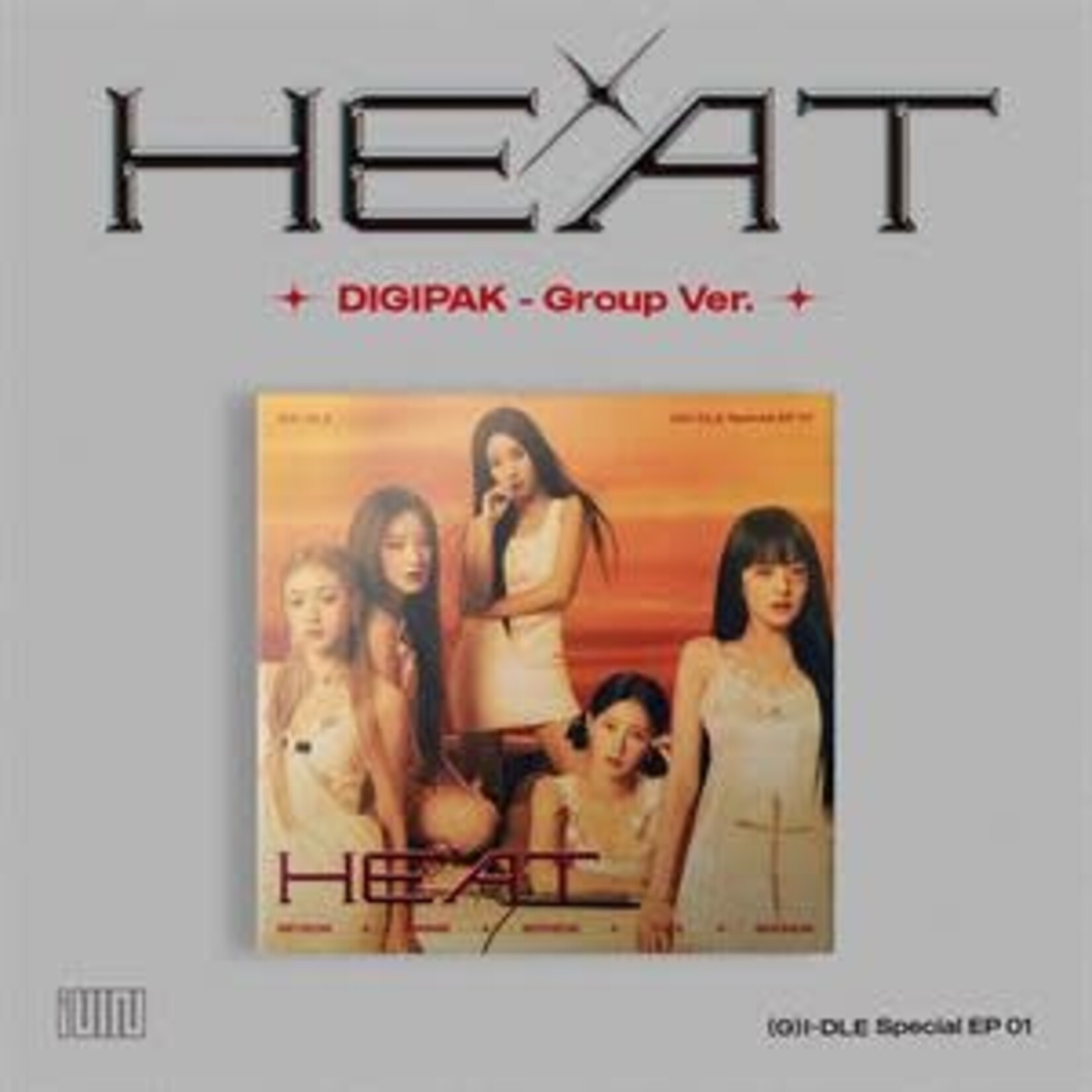G I-DLE - SPECIAL EP: HEAT Group Version -DIGI-  1CD
