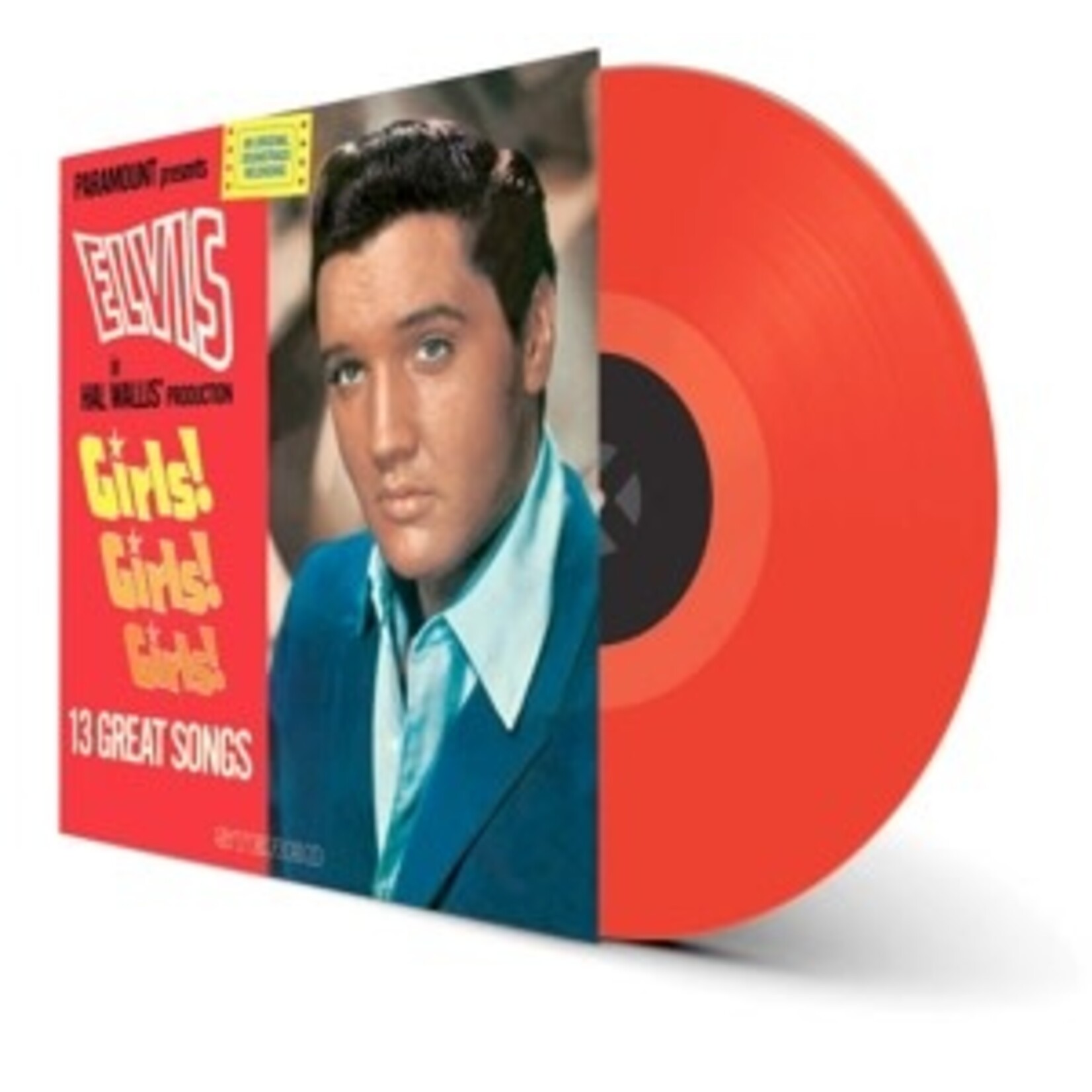 ELVIS PRESLEY - GIRLS! GIRLS! GIRLS! -COLOURED-  LP