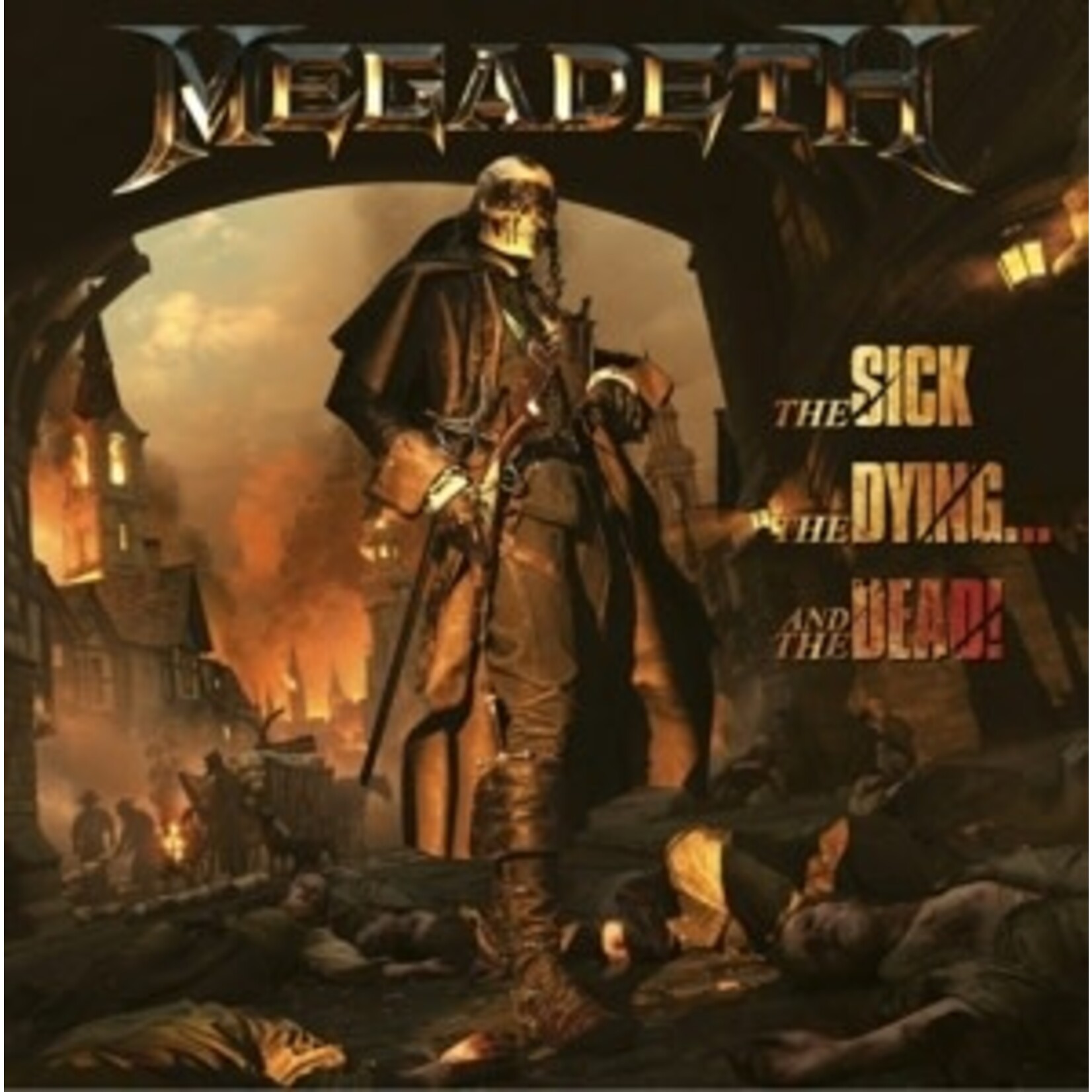 MEGADETH - SICK   THE DYING... AND..THE DEAD!  2LP