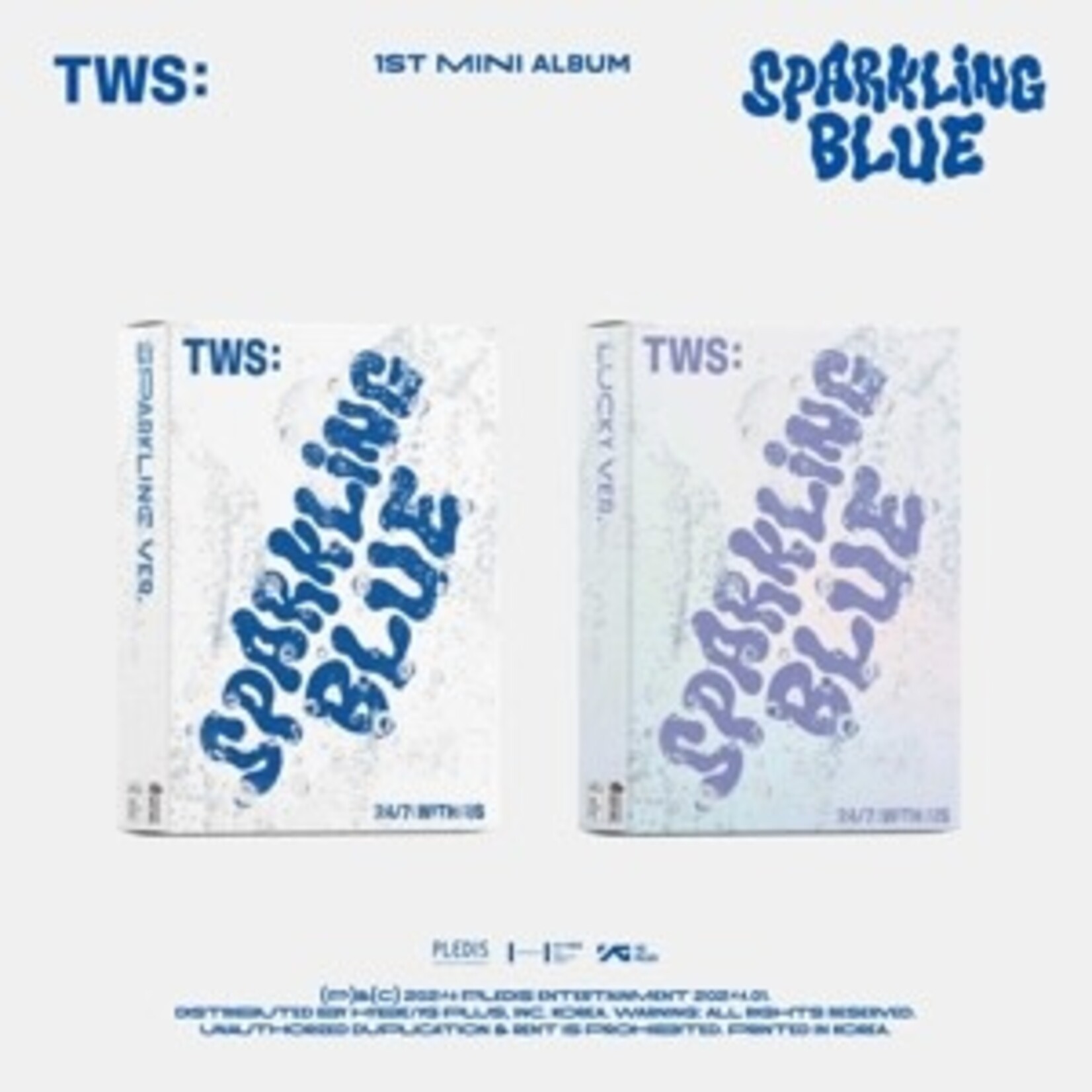 TWS - SPARKLING BLUE  1CD