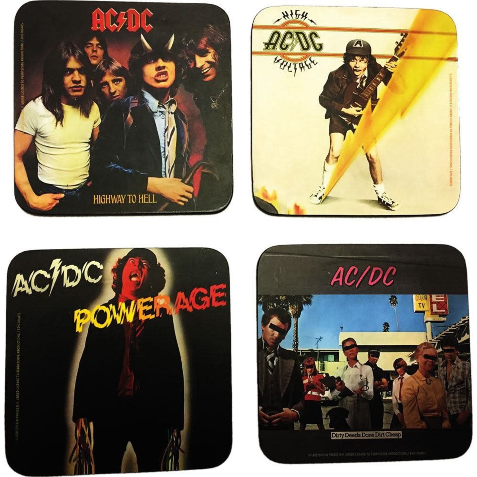 AC/DC Coaster Pack (4)