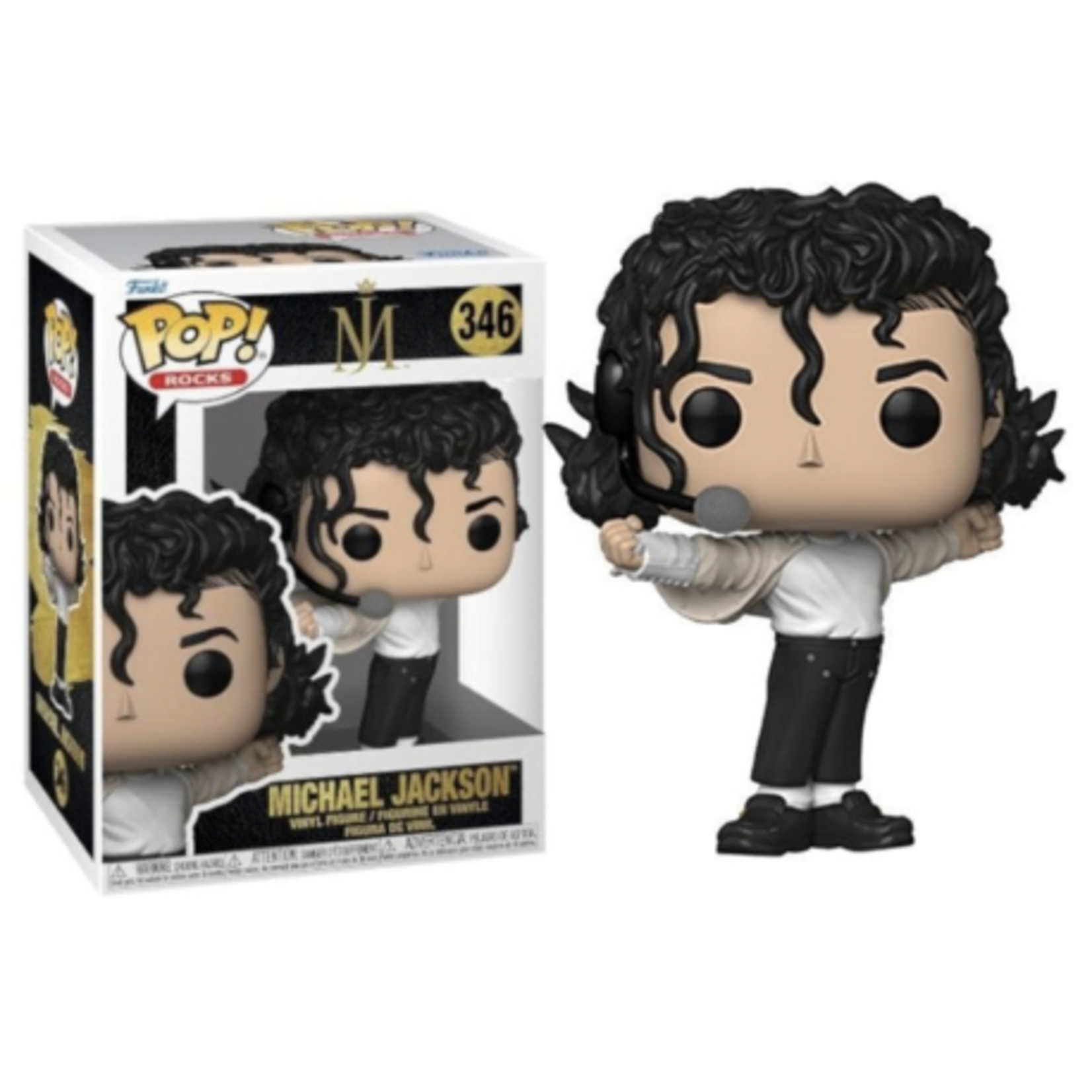 Michael Jackson POP! Rocks Vinyl Figure Superbowl 9 cm nr. 346