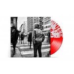 BON JOVI - FOREVER 1LP  RED & CLEAR HALF HALF