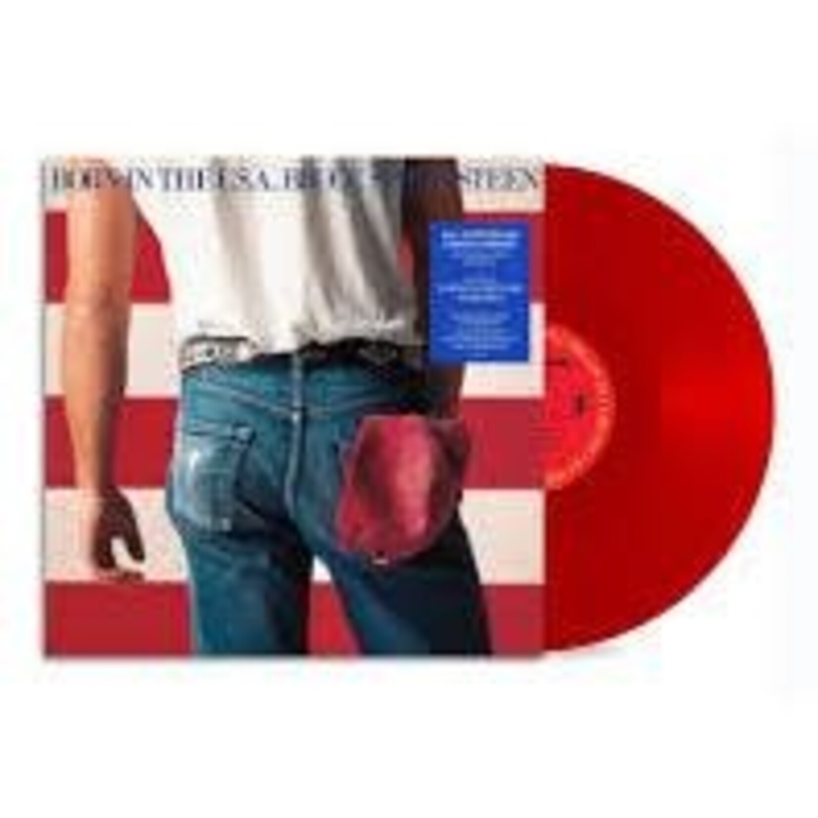 BRUCE SPRINGSTEEN  - BORN IN THE U.S.A. (40TH ANNIVERSARY EDITION)  Red 1-LP