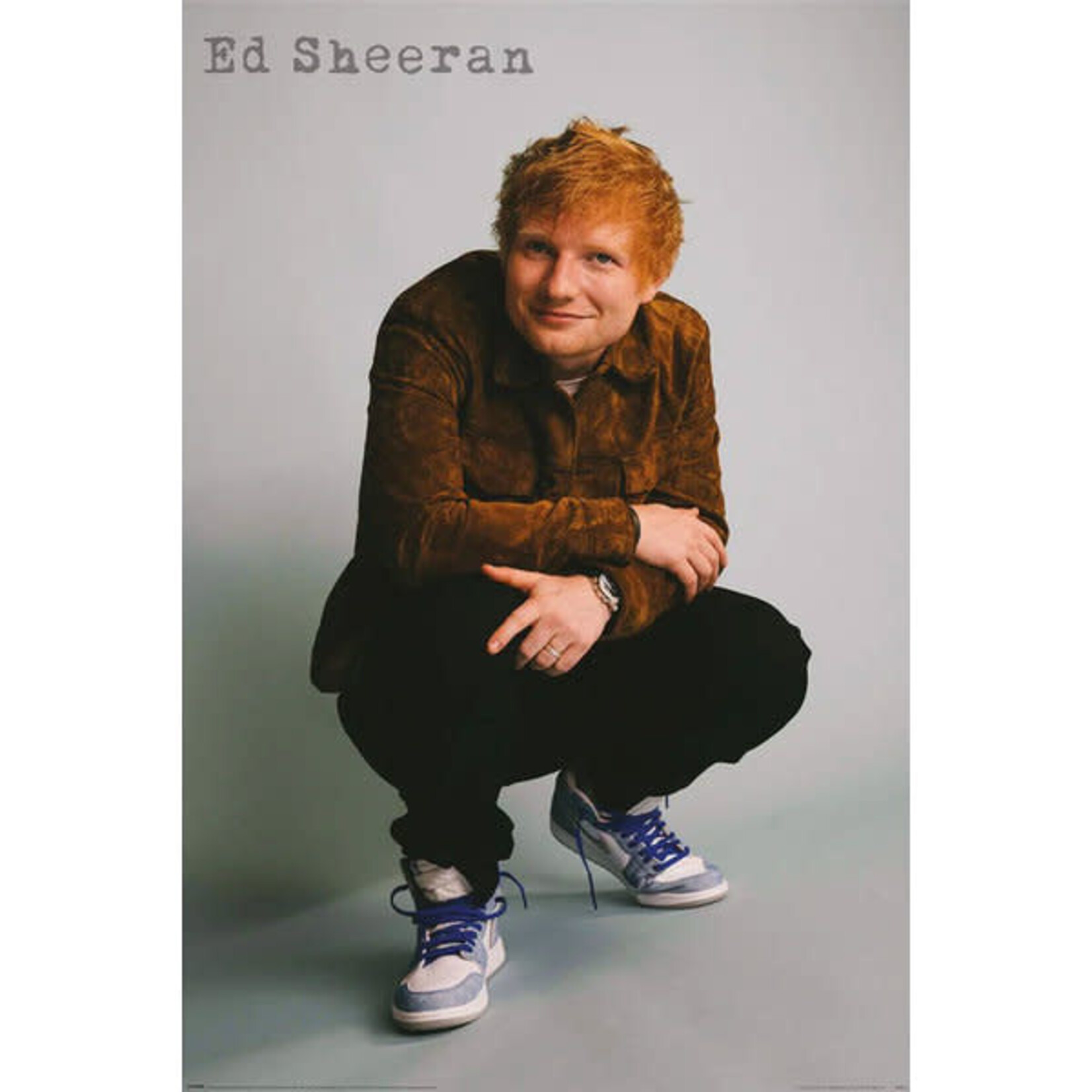 31. ED SHEERAN - CROUCH - MAXIPOSTER