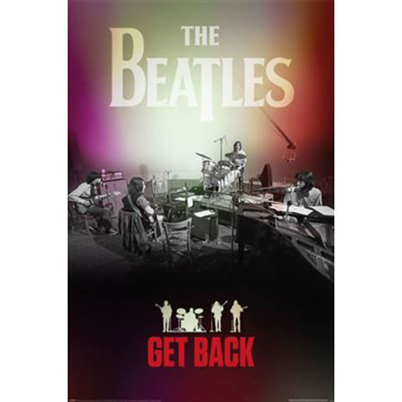 34. THE BEATLES - GET BACK  2 - MAXI POSTER