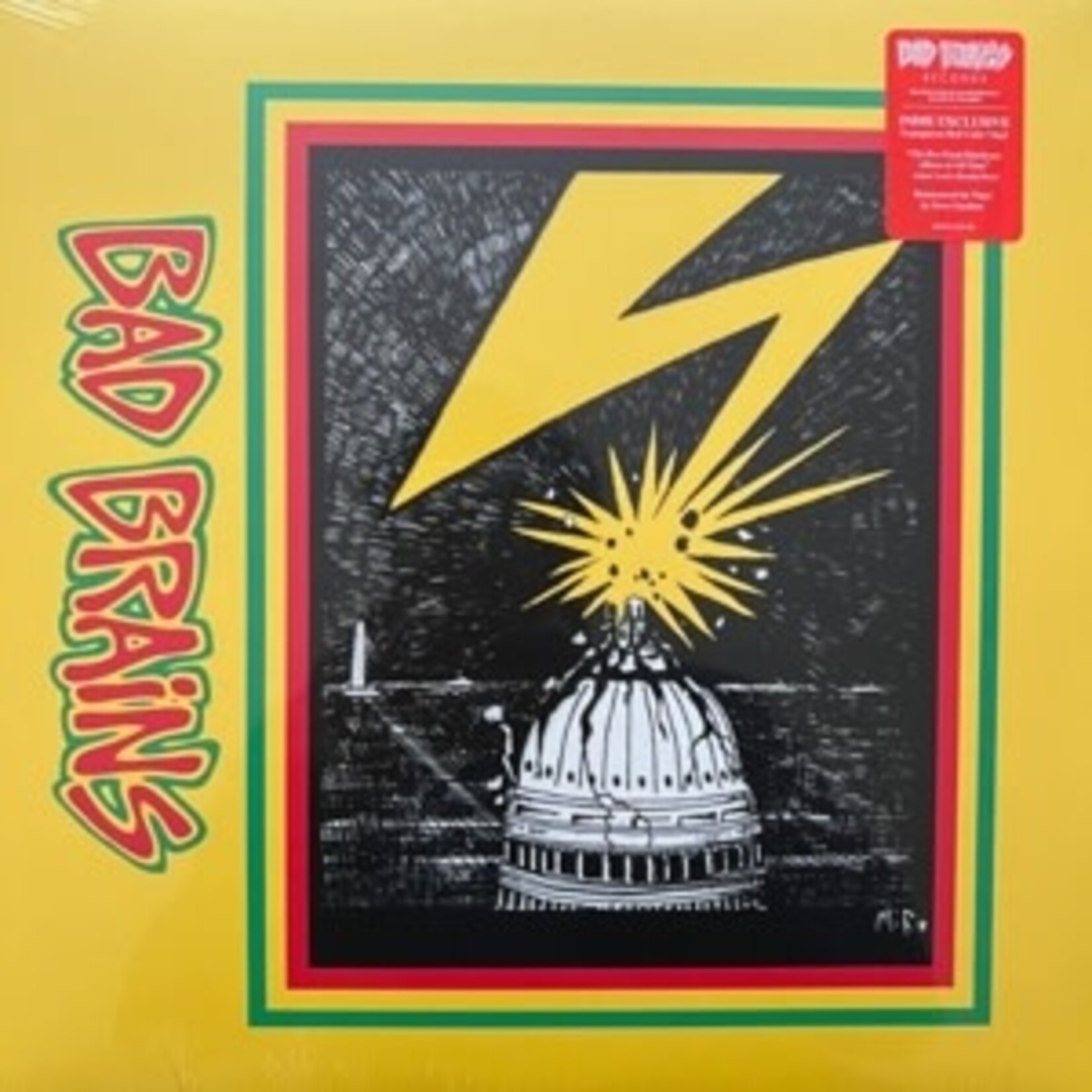 BAD BRAINS - BAD BRAINS -COLOURED-  1LP