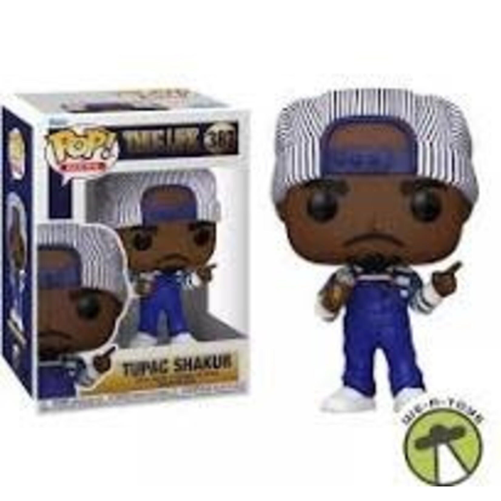 Tupac POP! Rocks Vinyl Figure Tupac 90's 9 cm nr. 387