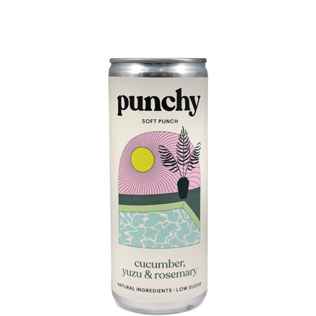 Punchy Drinks Cucumber, Yuzu, Rosemary