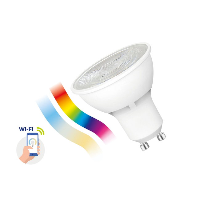 Spectrum Smart LED Spot - GU10 - 4,5W - Kleur