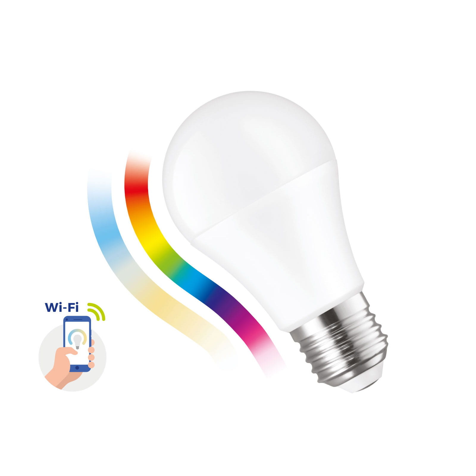 opening capsule gesloten Spectrum Smart LED Lamp - E27 - 13W - RGB - Kleur - Slimme LED  Verlichtingshop
