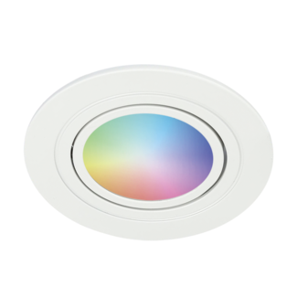 Spectrum Smart WiFi LED Witte inbouwspot - GU10 - 4,5W - Kleur - Bediening met de App