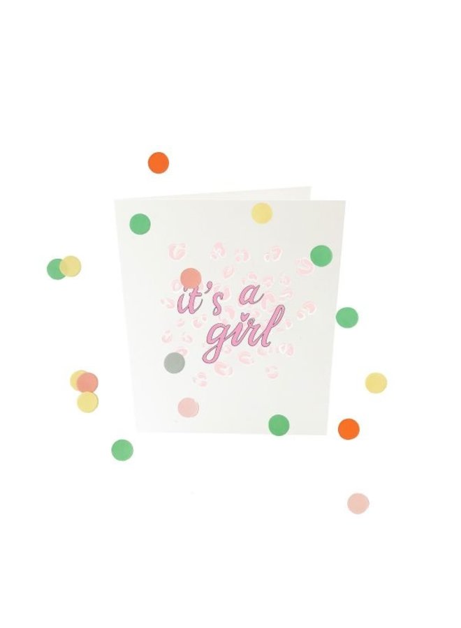 Confetti card