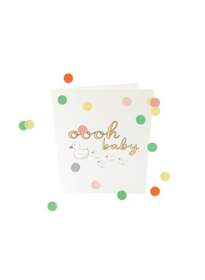 Confetti card