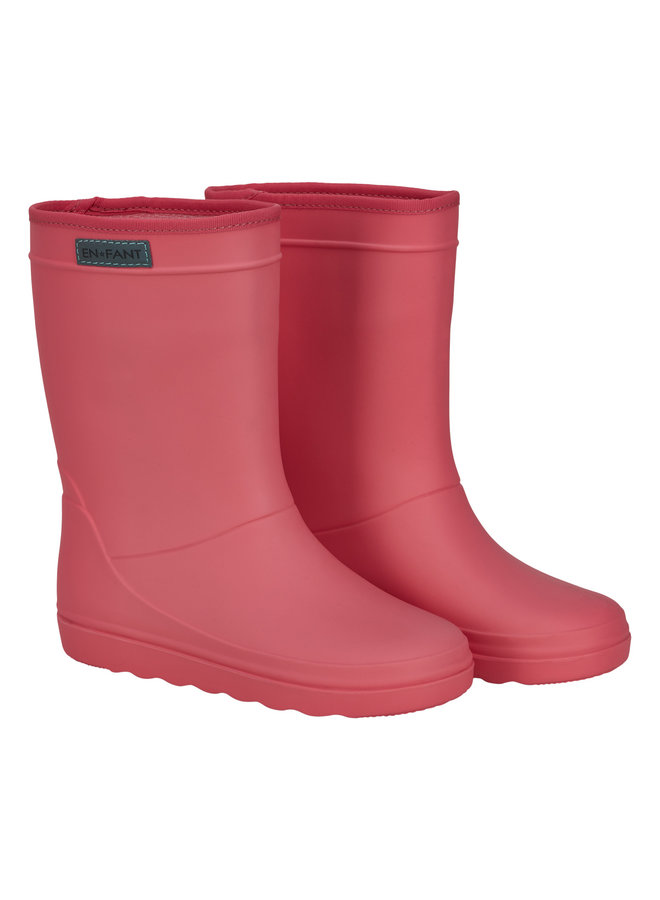 Rubber Rain Boot Solid (Georgia peach)