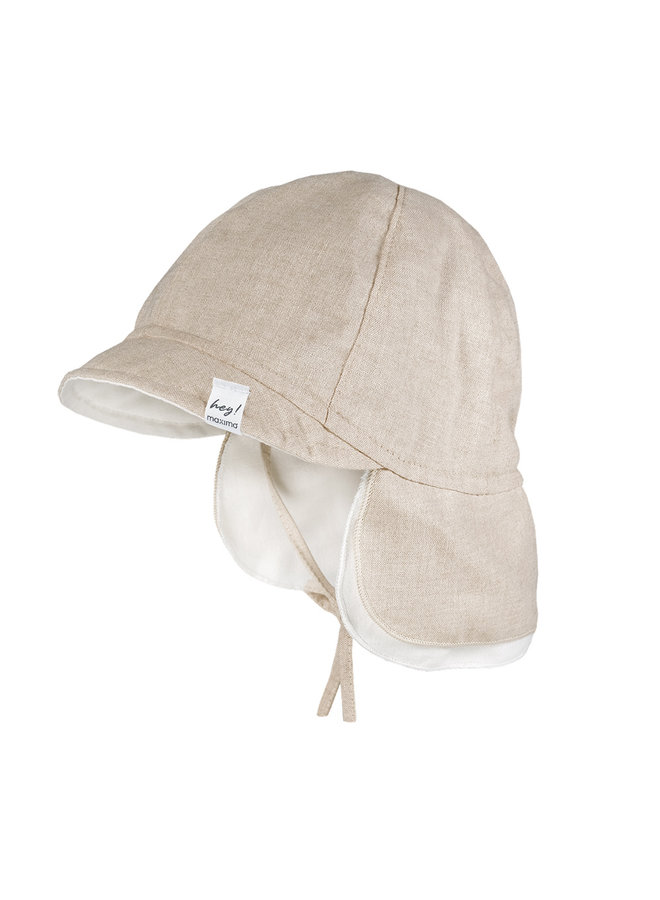 BABY-cap with visor (Beigemeliert)