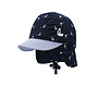 BABY BOY-cap neck protection (Navy)