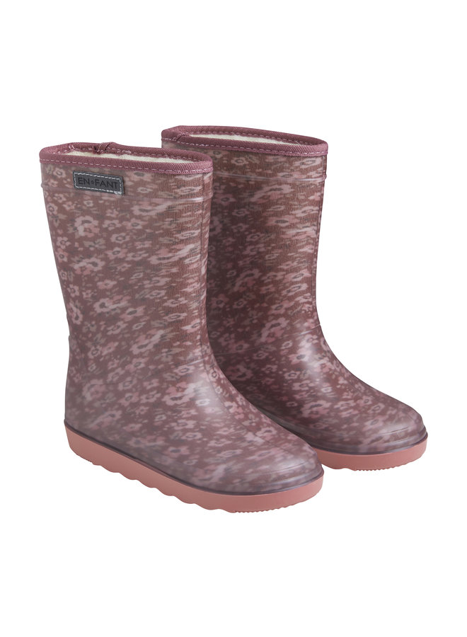 Thermo Boots Print | Withered Rose (4435)