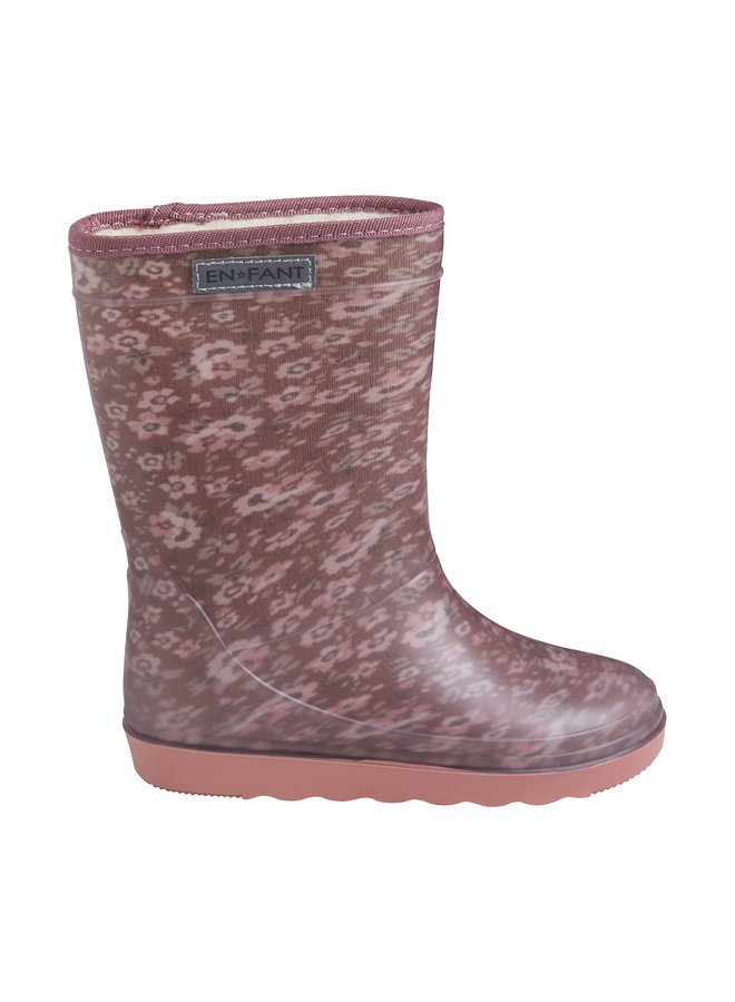 Thermo Boots Print | Withered Rose (4435)