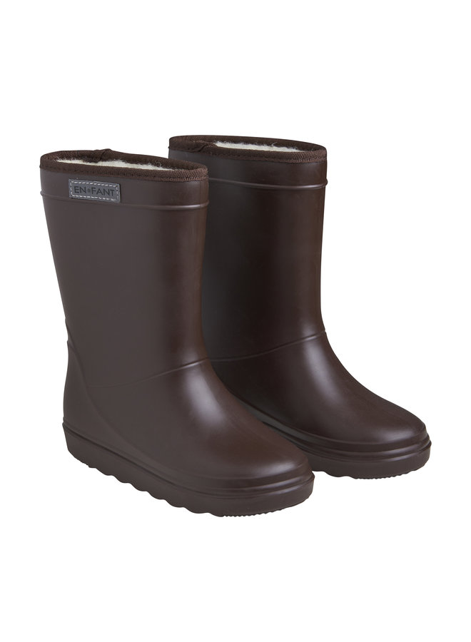 Thermo Boots Solid | Coffee bean (2124)