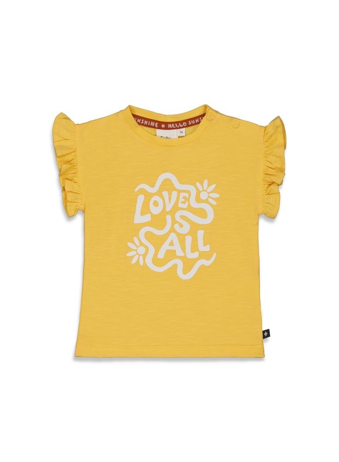 T-shirt - Have a nice Daisy (Geel) |51700798