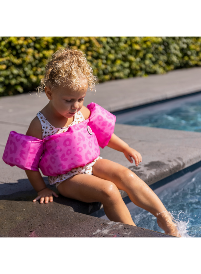Puddle Jumper 2-6 years | Pink Leopard