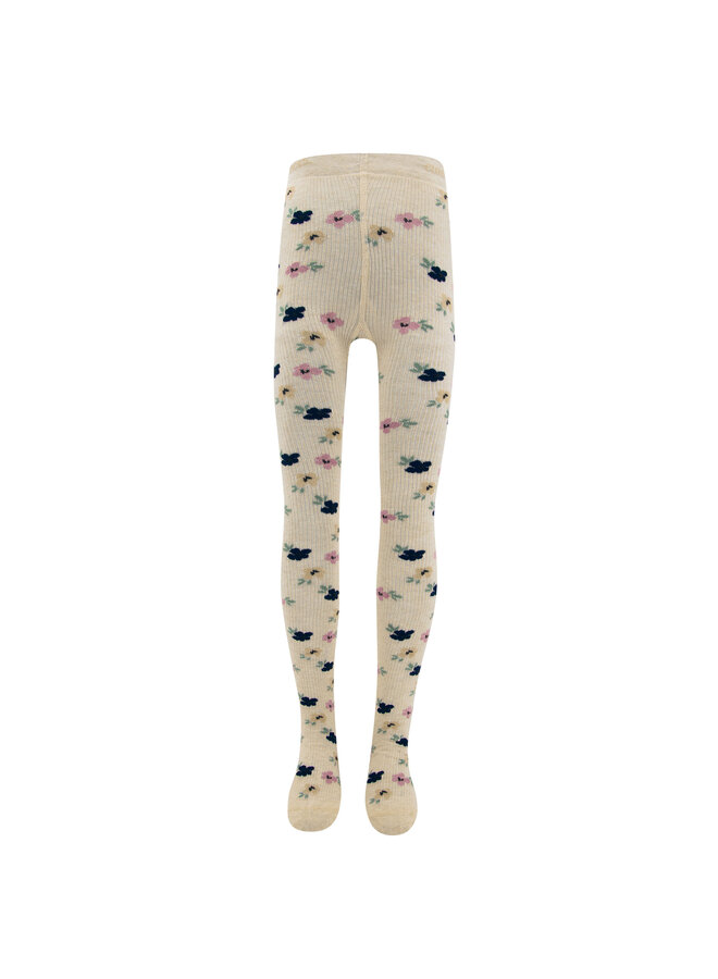 Strumpfhose Blumchen | 901201 (beige mel 3150)