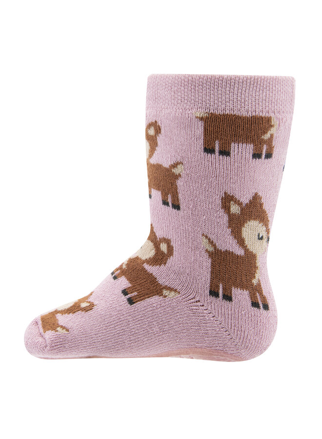 Stoppersocken SoftStep Rehkitz | 221226 (dusty mauve 1403)