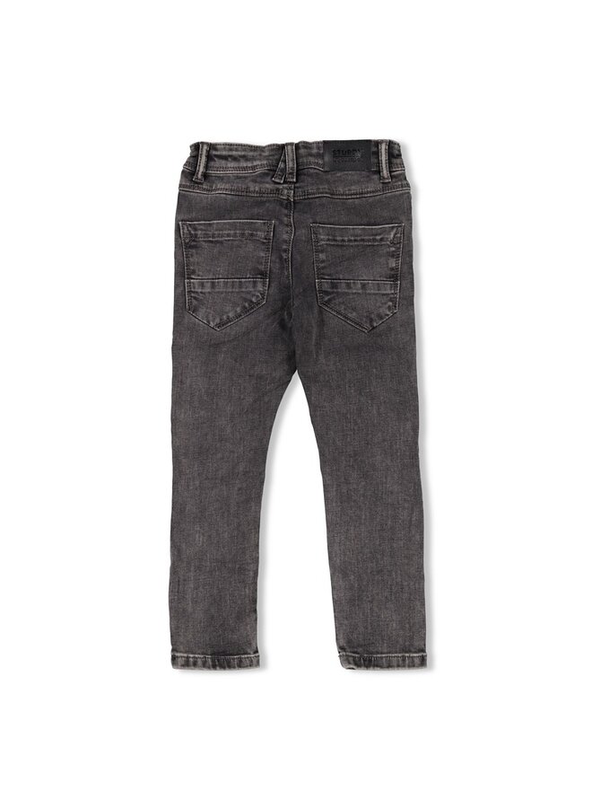 Slim fit jeans - Sturdy Denims (Grey denim) | 72200199