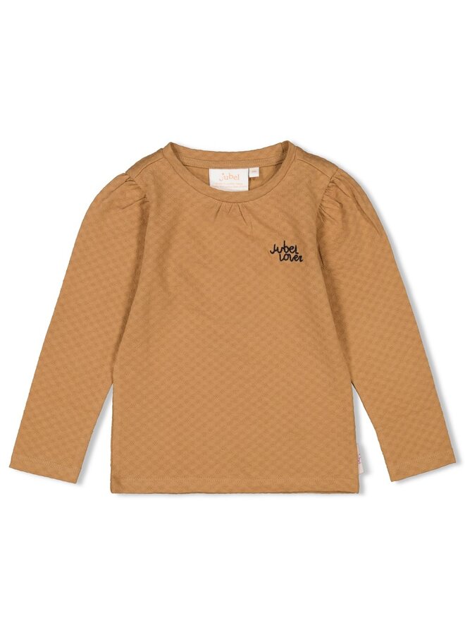 Longsleeve - Flowers For Life (Camel) | 91600359