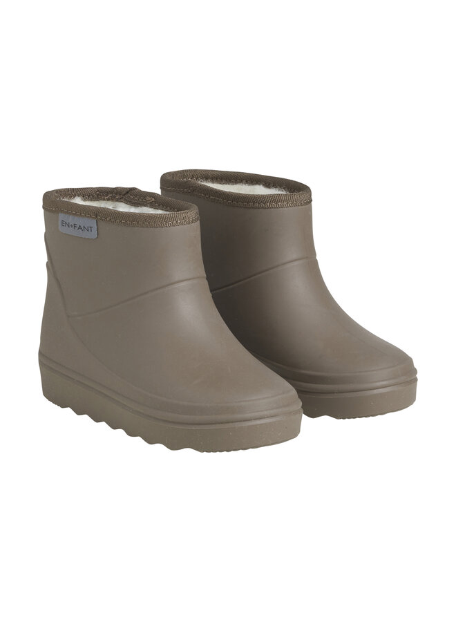 Thermo Boots Short Solid | Chocolate Chip (2502)