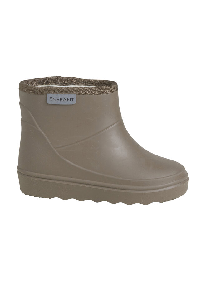 Thermo Boots Short Solid | Chocolate Chip (2502)