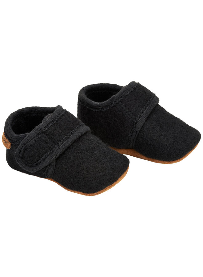 Baby Wool slippers | Black (1060)