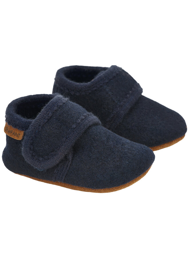 Baby Wool slippers | Navy (7790)