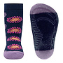 Stoppersocken SoftStep Blumen | 221309 (navy 1139)