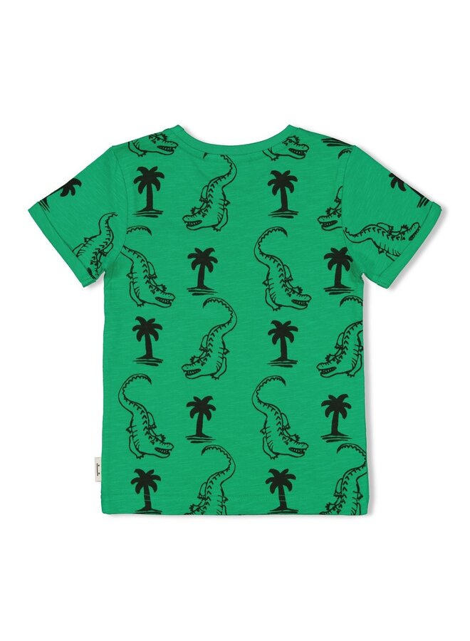 T-shirt AOP - Gone Surfing (Groen) | 71700429