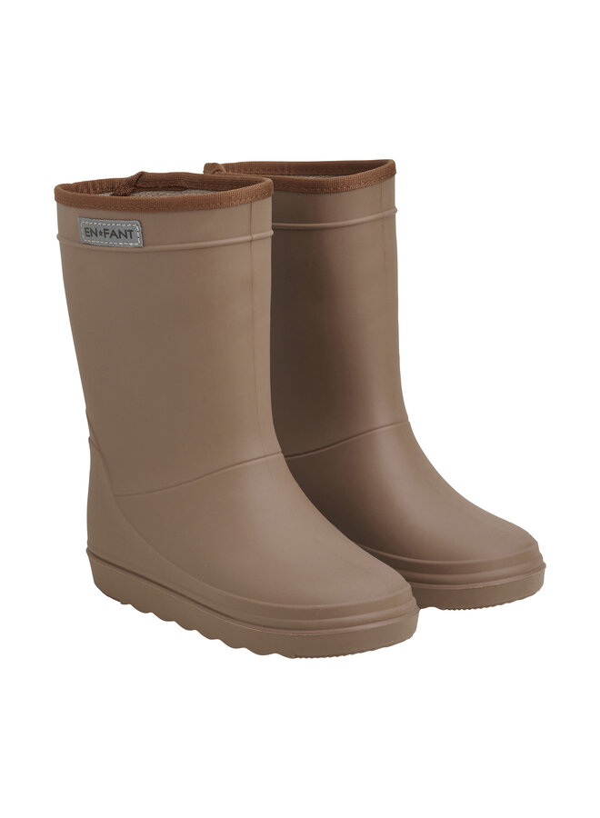 Rain Boots Solid | Acorn (2608)