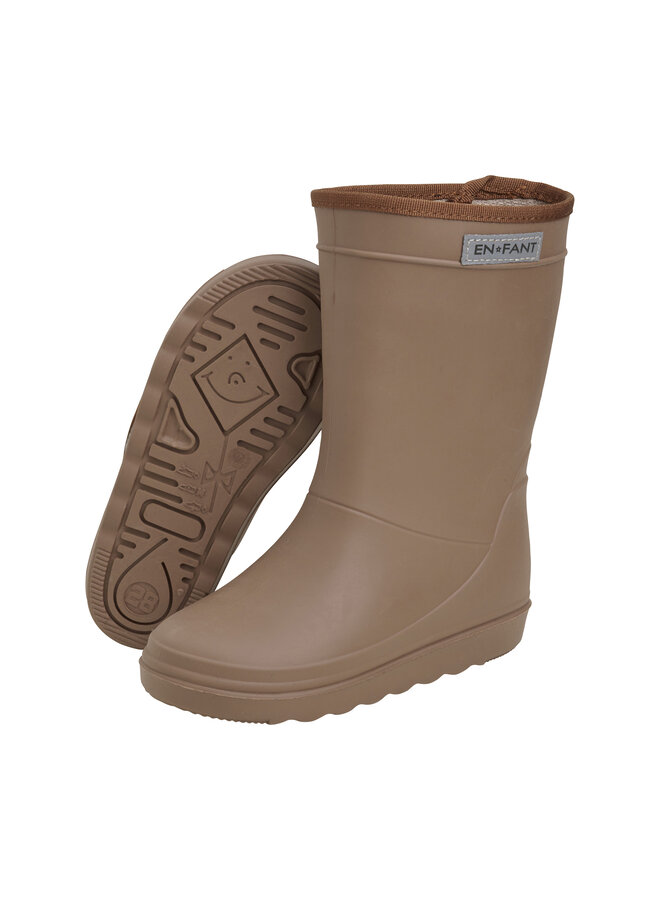 Rain Boots Solid | Acorn (2608)