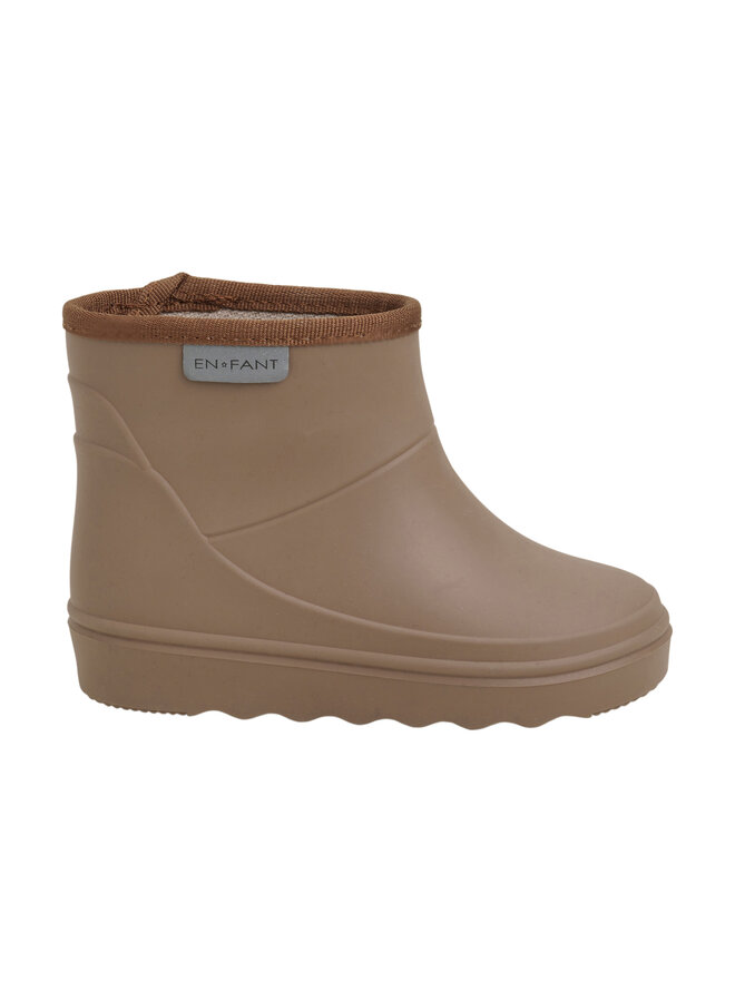 Rain Boots Short Solid | Acorn (2608)