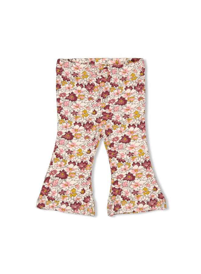 Flare broek AOP - Wild Flowers (Roze) | 52202151