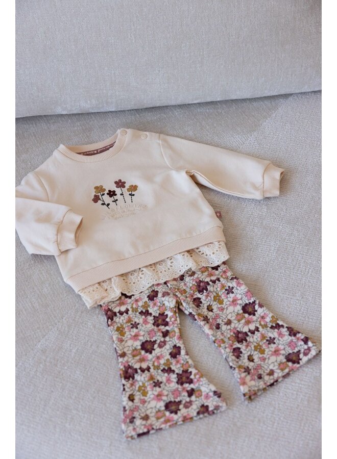 Sweater - Wild Flowers (Offwhite) | 51602309