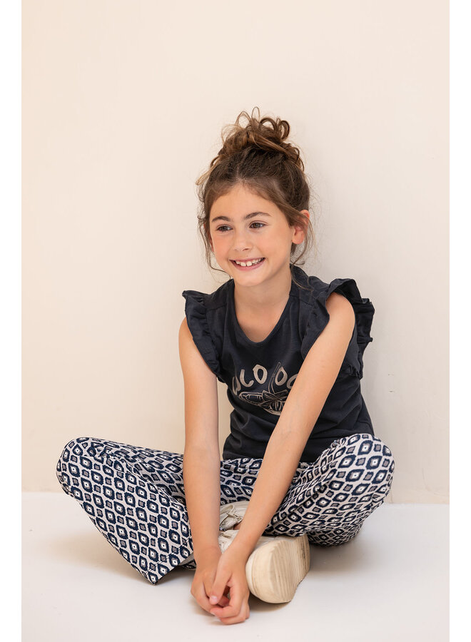 F402-5435 Flo girls antra tee | Antra (780) S24