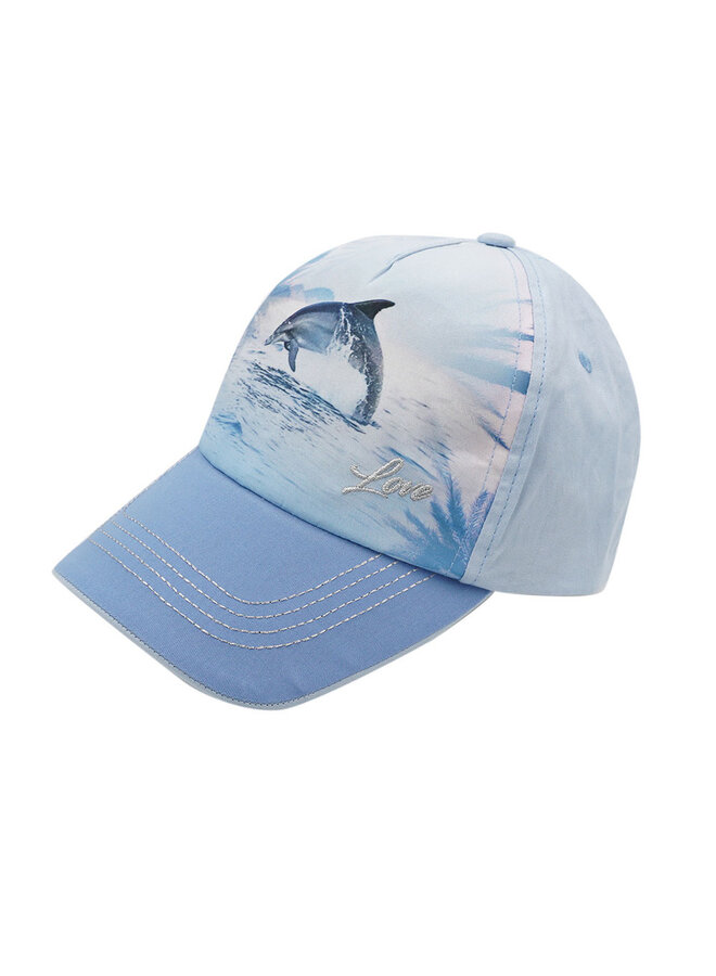 KIDS GIRL-cap "dolphin", 43503-116600 | sommerblau/blau (2140)