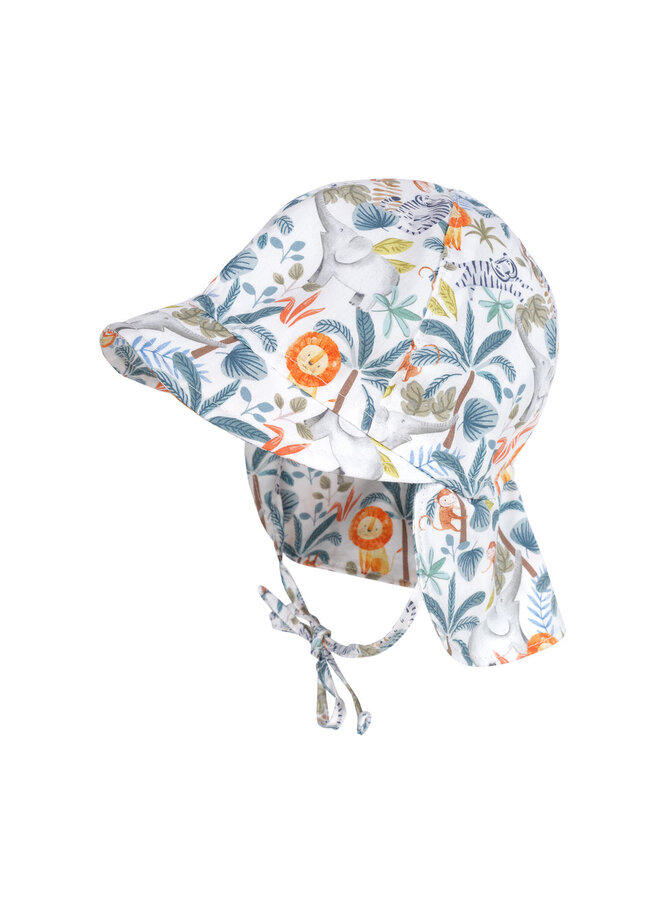 BABY BOY-cap with visor 44500-129800 | weiß-hellgrau-afrika-tiere (37)