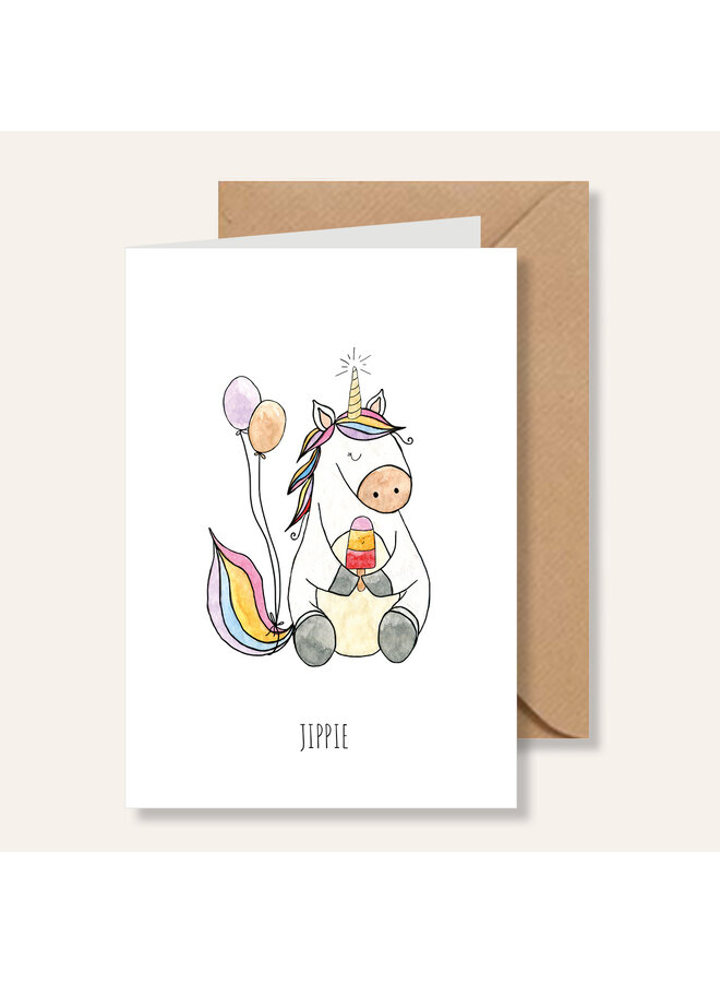 Kaart | Unicorn Jippie